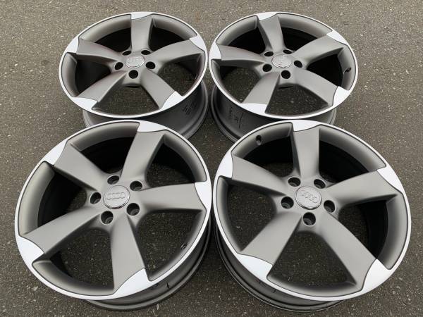 sada 21x9" Genuine Audi Q7 4L0601025CE ET60 5x130 rims as nový, dovoz Kanada — foto 1 | AMECAR sada 21x9" Genuine Audi Q7 4L0601025CE ET60 5x130 rims as nový, dovoz Kanada — foto 1