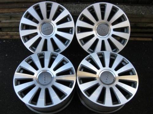 Genuine Factory OE Audi A8 19" rims in showroom condition, dovoz Kanada — foto 1