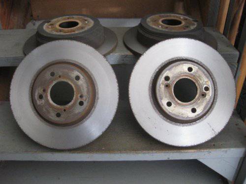 OE Honda Odyssey 2002-2004 přední and zadní brake rotors, dovoz Kanada — foto 4 z 5