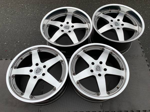 sada NICE AfterMarket 20" Porsche Lenso Renn Sport rims L nový, dovoz Kanada — foto 1