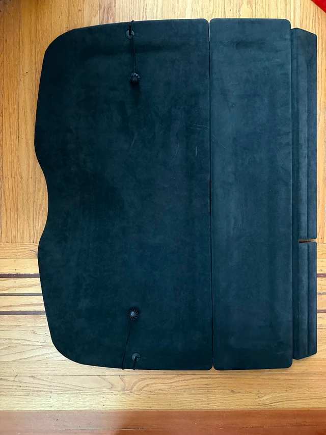 Genuine OE Maserati Alcantara zadní Cargo Trunk Cover, dovoz Kanada — foto 1