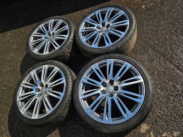 20" Audi A7 S-Line OE Wheels - 5x112 - Dunlop Summer Tires, dovoz Kanada — foto 1