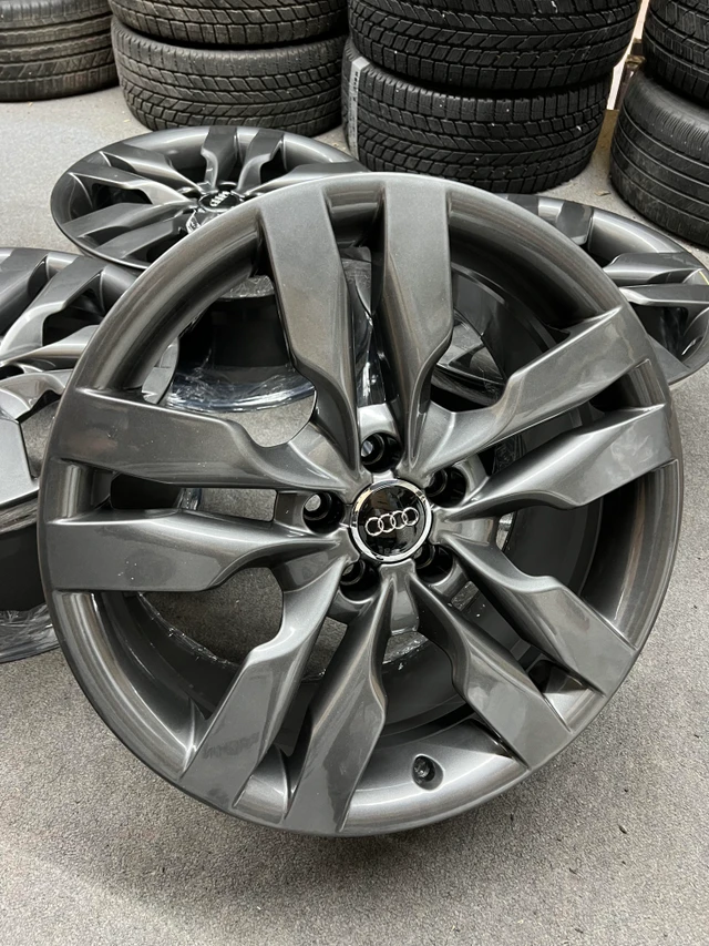 19" Audi S6 OE Wheels - MINT - 5x112 - Gunmetal, dovoz Kanada — foto 1