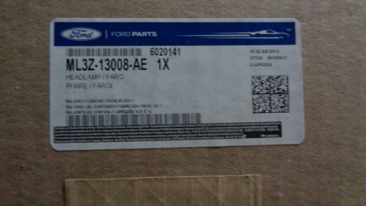 2021-23 Ford F150 levý LED Dynamic Genuine světlomet komplet nový, dovoz USA — foto 6 z 6