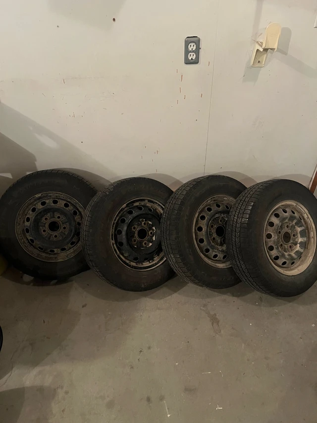 general altimax rt45 tires with rims, dovoz Kanada — foto 1
