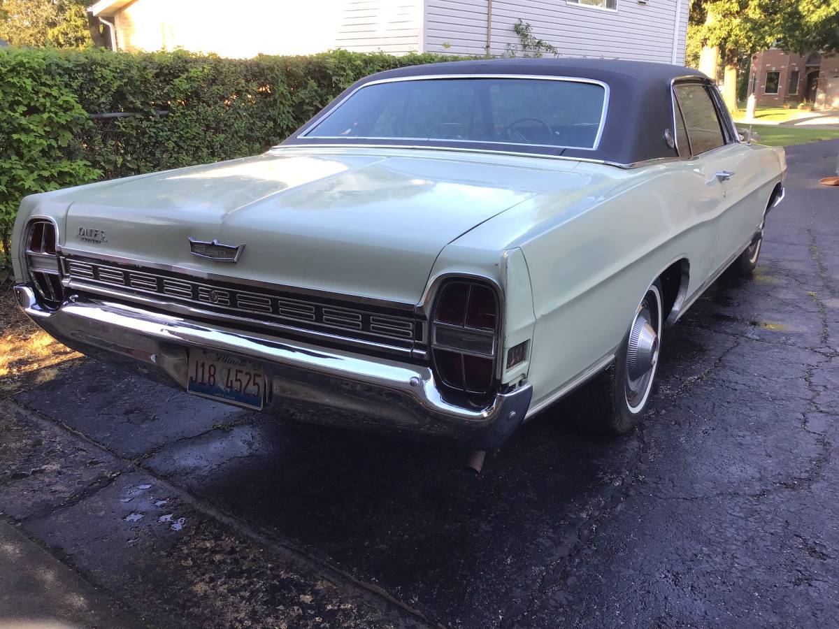 FORD 1968 LTD 2door hardtop / Hidden světlomet / 43,000 mi orig., dovoz USA — foto 12 z 12