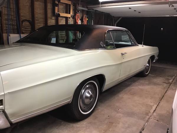 FORD 1968 LTD 2door hardtop / Hidden světlomet / 43,000 mi orig., dovoz USA — foto 3 z 12