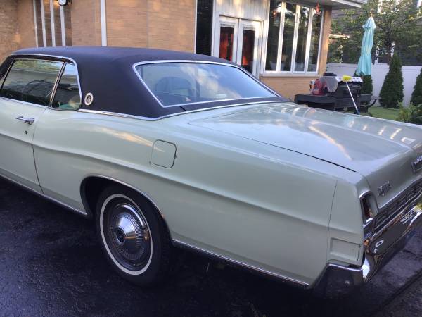 FORD 1968 LTD 2door hardtop / Hidden světlomet / 43,000 mi orig., dovoz USA — foto 6 z 12