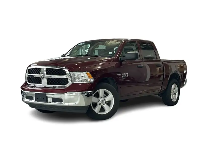 2023 RAM 1500 Classic, červená, 42 873 km, dovoz Kanada — foto 1