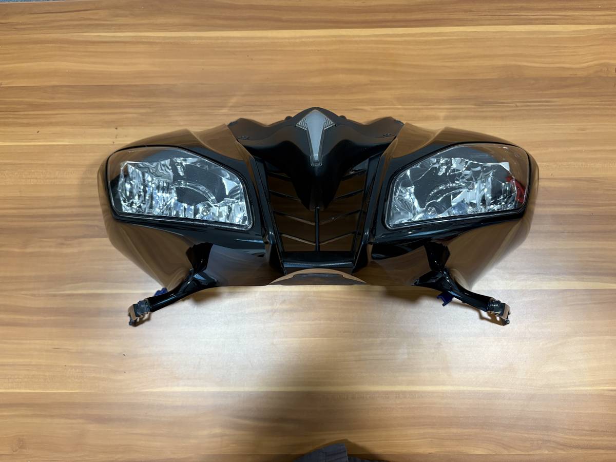 2016 Yamaha Yzfr6 Yzf R6 OE světlomet Upper Fairing Plastic, dovoz USA — foto 3 z 10