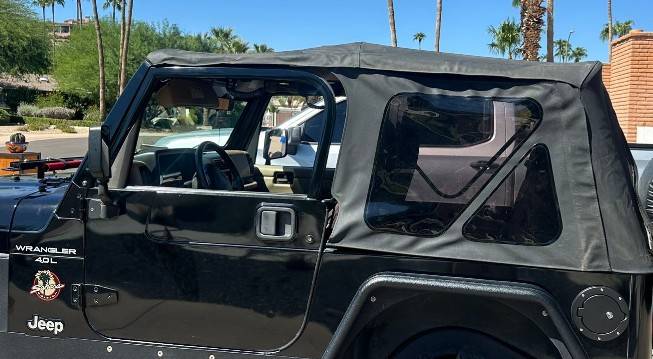 OE/bestop soft top for Jeep TJ, dovoz USA — foto 1