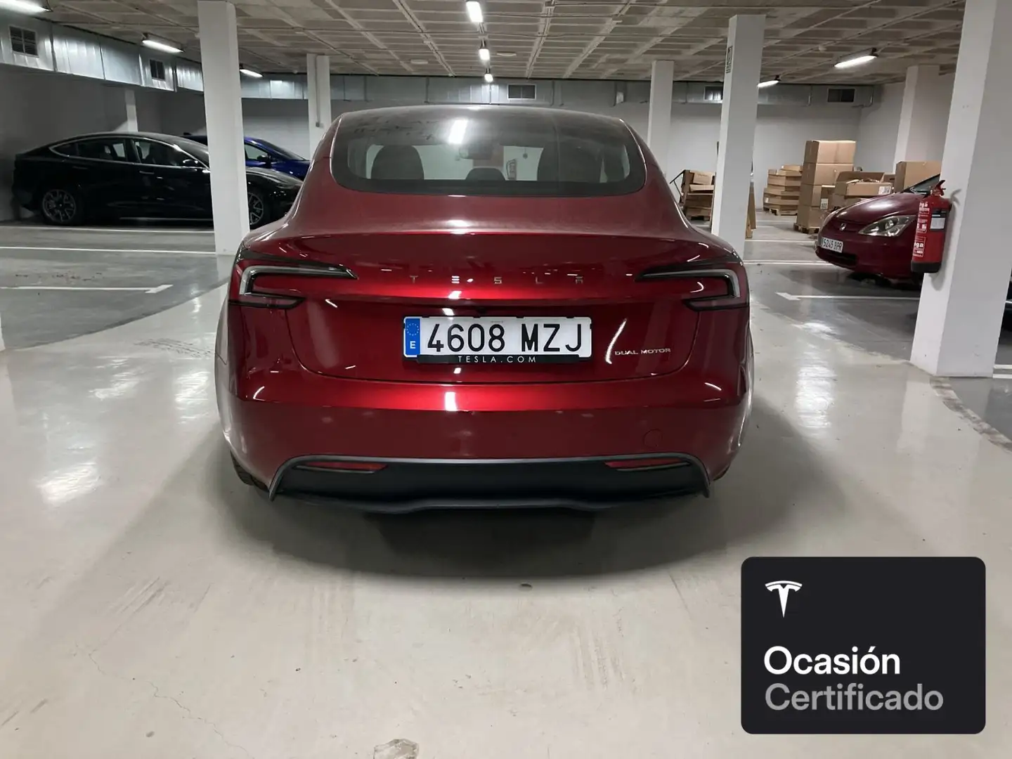 2025 Tesla Model 3, 9 291 km, Španielsko — foto 8 z 12
