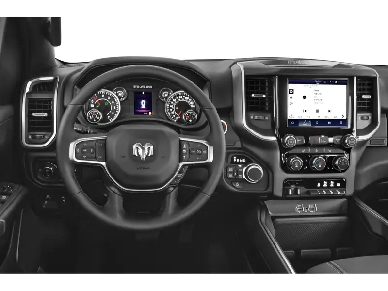 2027 RAM 1500 BIG HORN, biela, 0 km, dovoz Kanada — foto 4 z 10