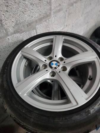 Bmw wheels and tires z4 OE run flat 225 45 17, dovoz USA — foto 1