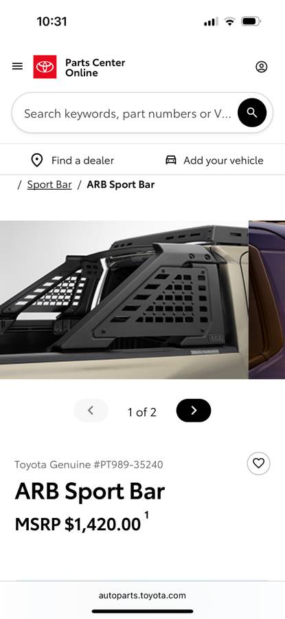 Overlanding (Offroad) / Sport Bar, dovoz USA — foto 7 z 7