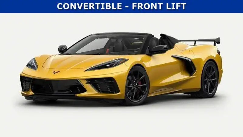 2027 Chevrolet Corvette 2LT, žltá, 1 km, dovoz Kanada — foto 1 z 7 2027 Chevrolet Corvette 2LT, žltá, 1 km, dovoz Kanada — foto 1 z 7