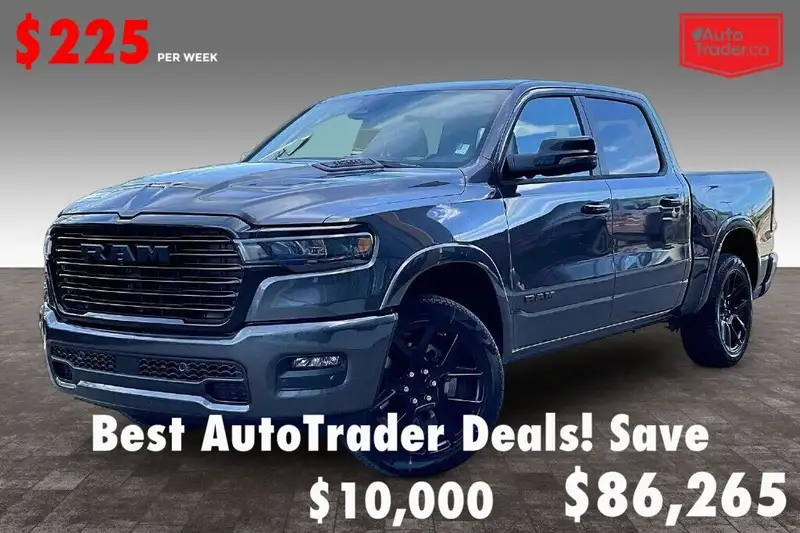 2026 RAM 1500 Laramie, Granite Crystal Metallic, 0 km, dovoz Kanada — foto 1