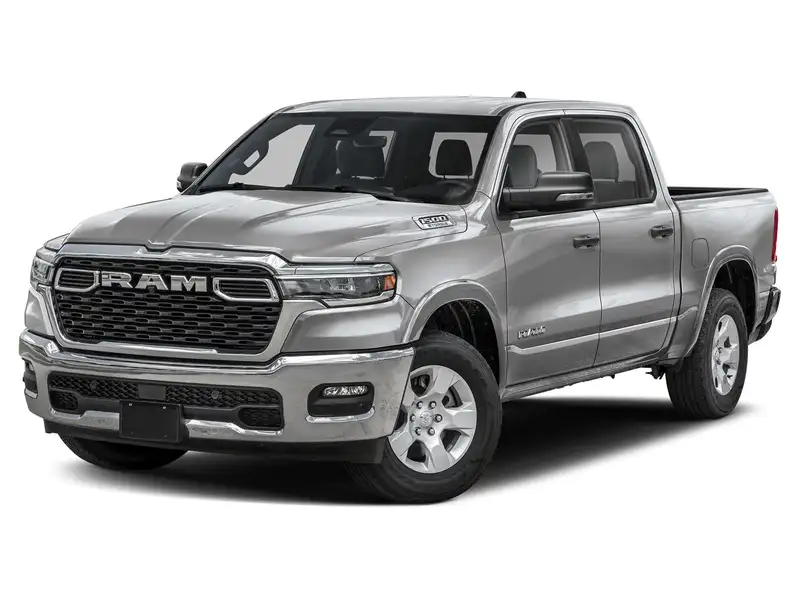 2027 RAM 1500 BIG HORN 3.0L Hurricane / Heated Seats & Steering, strieborná, 0 km, dovoz Kanada — foto 1
