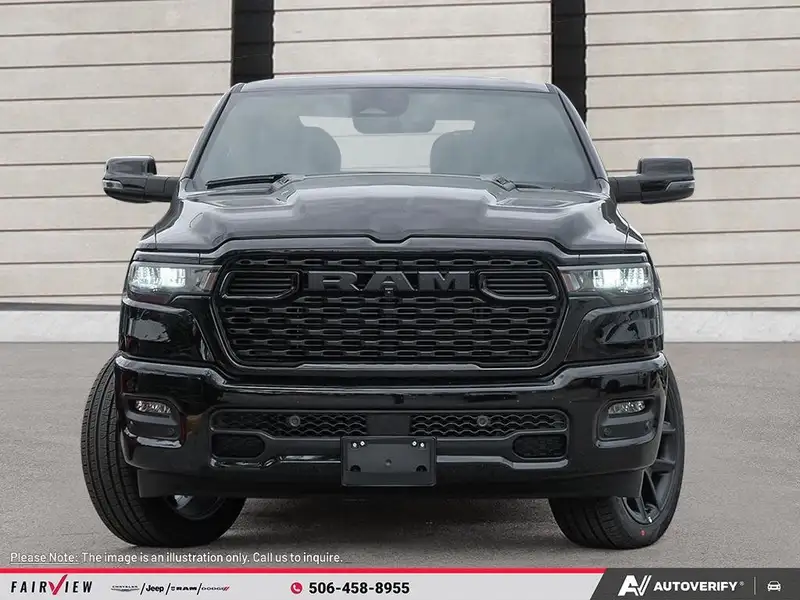 2027 RAM 1500 SPORT, čierna, 0 km, dovoz Kanada — foto 2 z 12