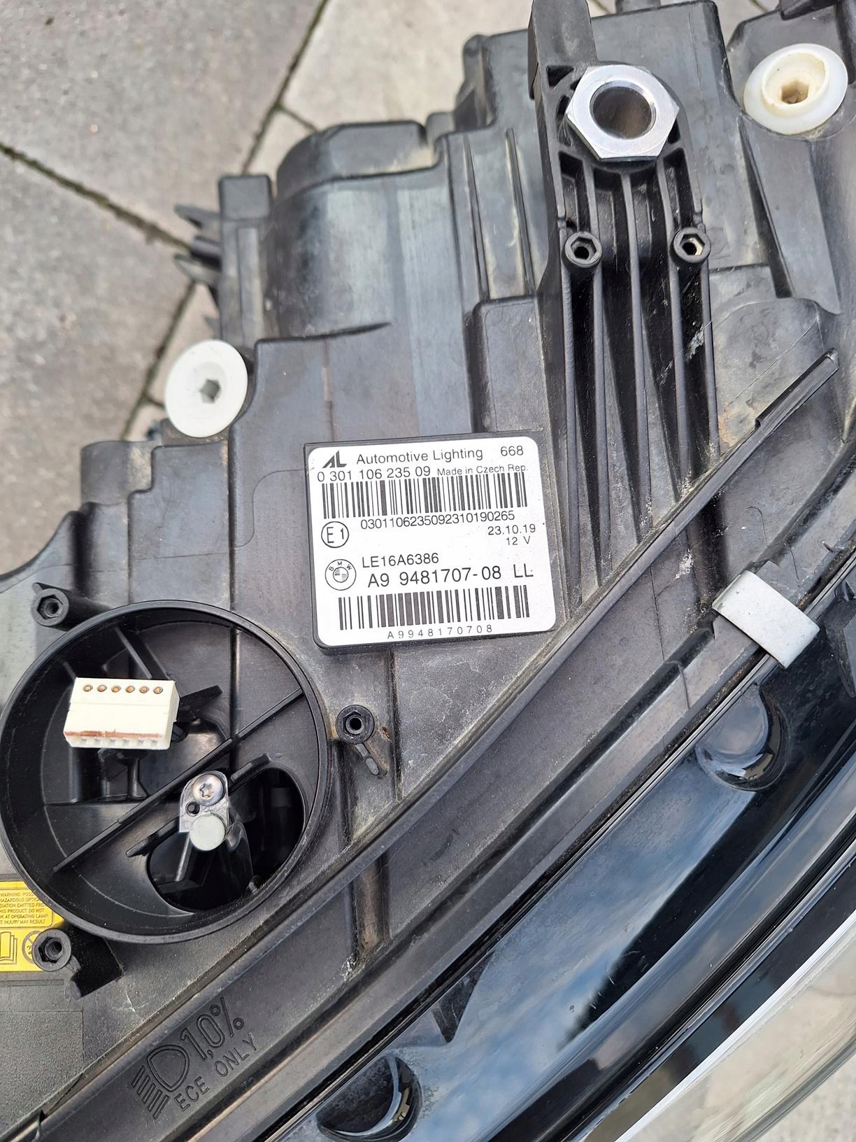 BMW G20 G21 G30 G11 X5 světlomet Laser levý přední Regeneracja Naprawa, Skladom v EÚ — foto 4 z 10