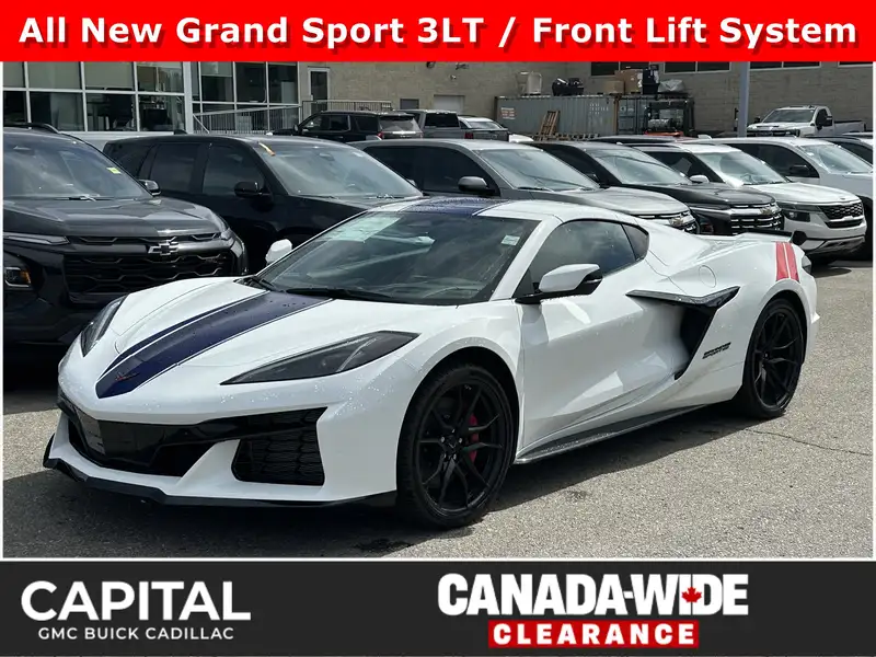 2027 Chevrolet Corvette 3LT, biela, 4 km, dovoz Kanada — foto 1 z 12 2027 Chevrolet Corvette 3LT, biela, 4 km, dovoz Kanada — foto 1 z 12