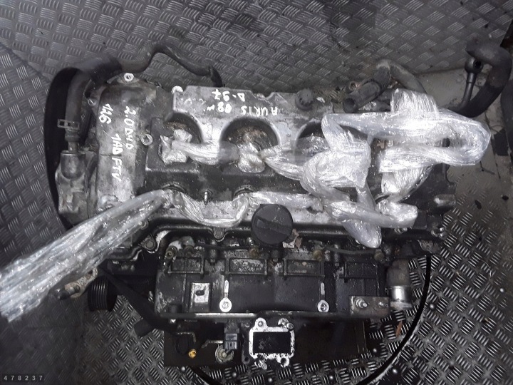 kompletní motor Toyota OE diesel 1AD-FTV evropská, Skladom v EÚ — foto 1