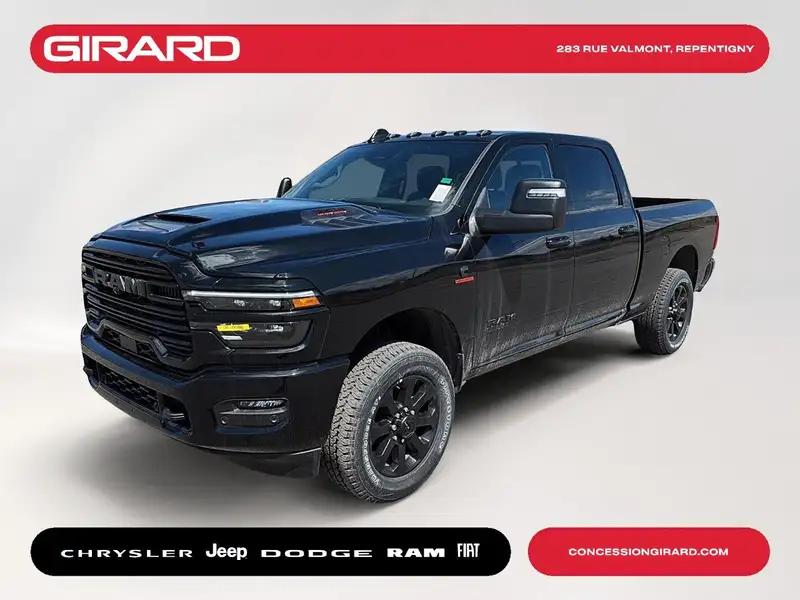 2026 RAM 2500 LARAMIE, čierna, 0 km, dovoz Kanada — foto 1