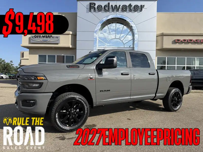 2027 RAM 2500 Laramie, sivá, 20 km, dovoz Kanada — foto 1