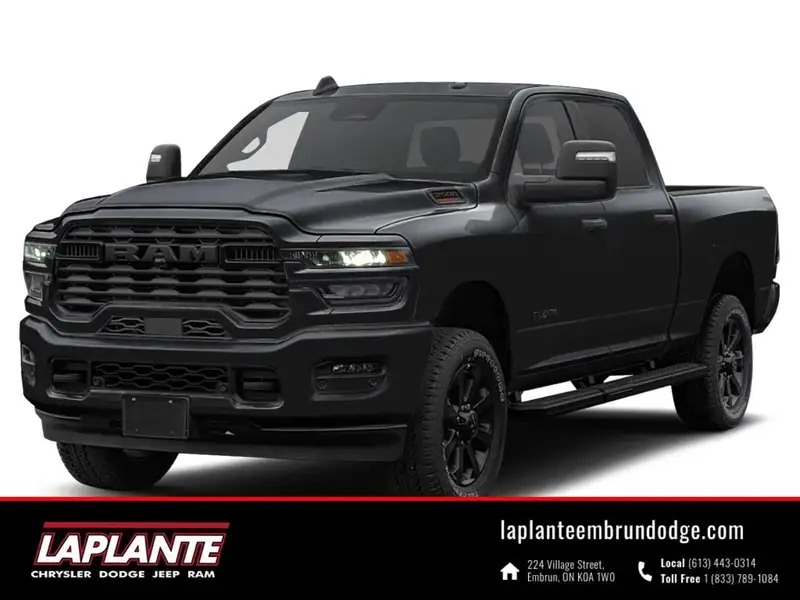 2027 RAM 2500 Big Horn, černá, 0 km, dovoz Kanada — foto 1