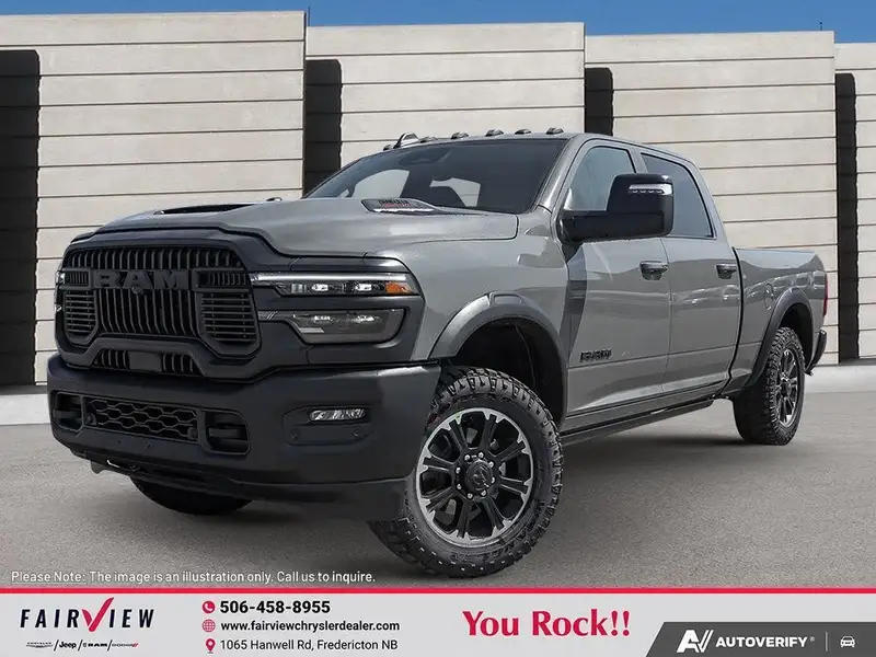 2027 RAM 2500 REBEL, šedá, 0 km, dovoz Kanada — foto 1
