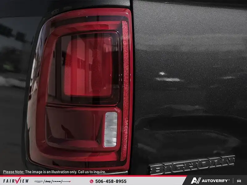 2027 RAM 2500 BIG HORN, čierna, 0 km, dovoz Kanada — foto 11 z 12