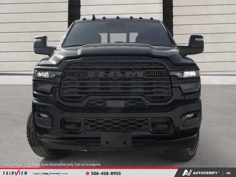 2027 RAM 2500 BIG HORN, čierna, 0 km, dovoz Kanada — foto 2 z 12