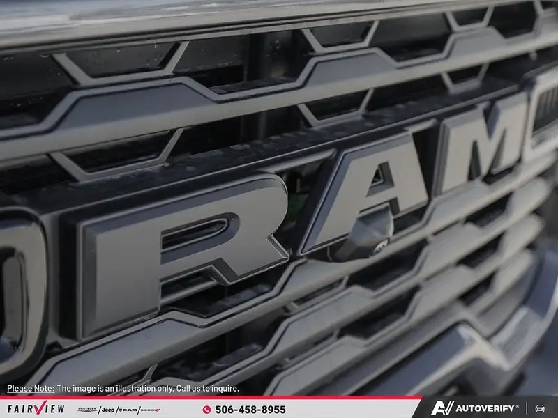 2027 RAM 2500 BIG HORN, čierna, 0 km, dovoz Kanada — foto 9 z 12