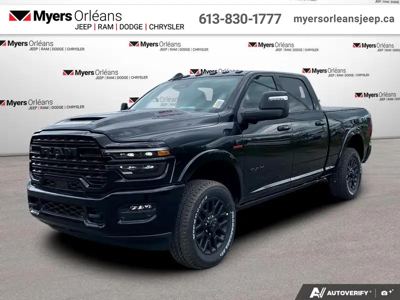 2027 RAM 2500 Limited, černá, 0 km, dovoz Kanada — foto 1