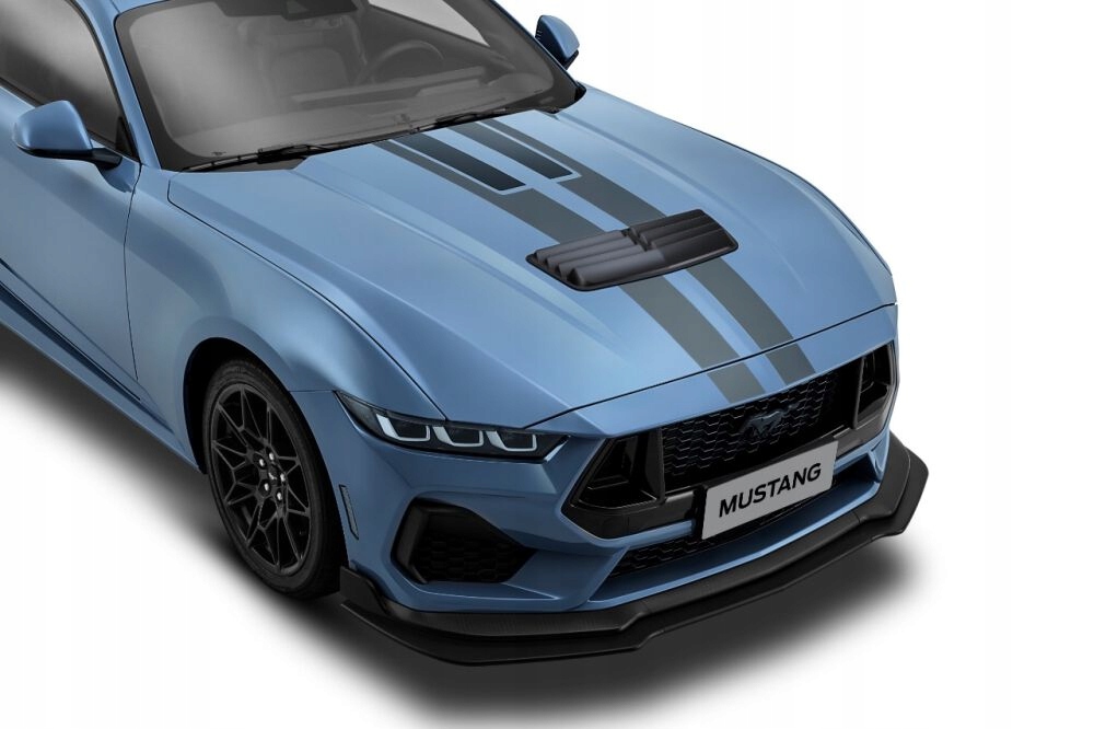 Spoiler Dokladka nárazníku - Czarny Mat FORD MUSTANG 2024-2025 GT, Ecoboost, Skladom v EÚ — foto 1