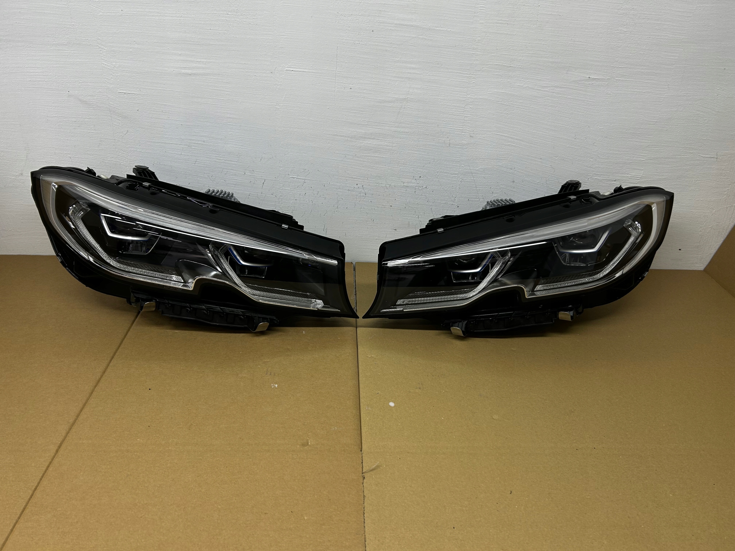 světlomety komplet levý i pravý BMW 3 G20 Laser kompletní, Skladom v EÚ — foto 1