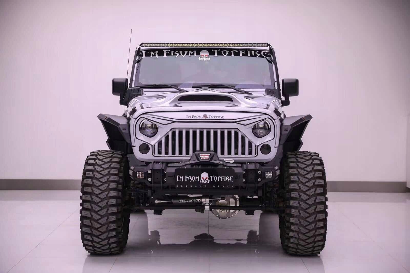 nárazník přední TopFire Marauder Jeep Wrangler JK, Skladom v EÚ — foto 1