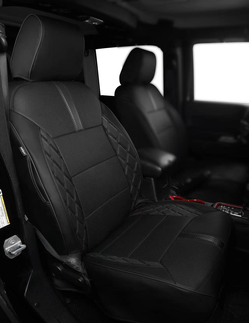 Pokrowce foteli Jeep Wrangler JKU 2007+2017, EU — foto 1 | AMECAR Pokrowce foteli Jeep Wrangler JKU 2007+2017, EU — foto 1