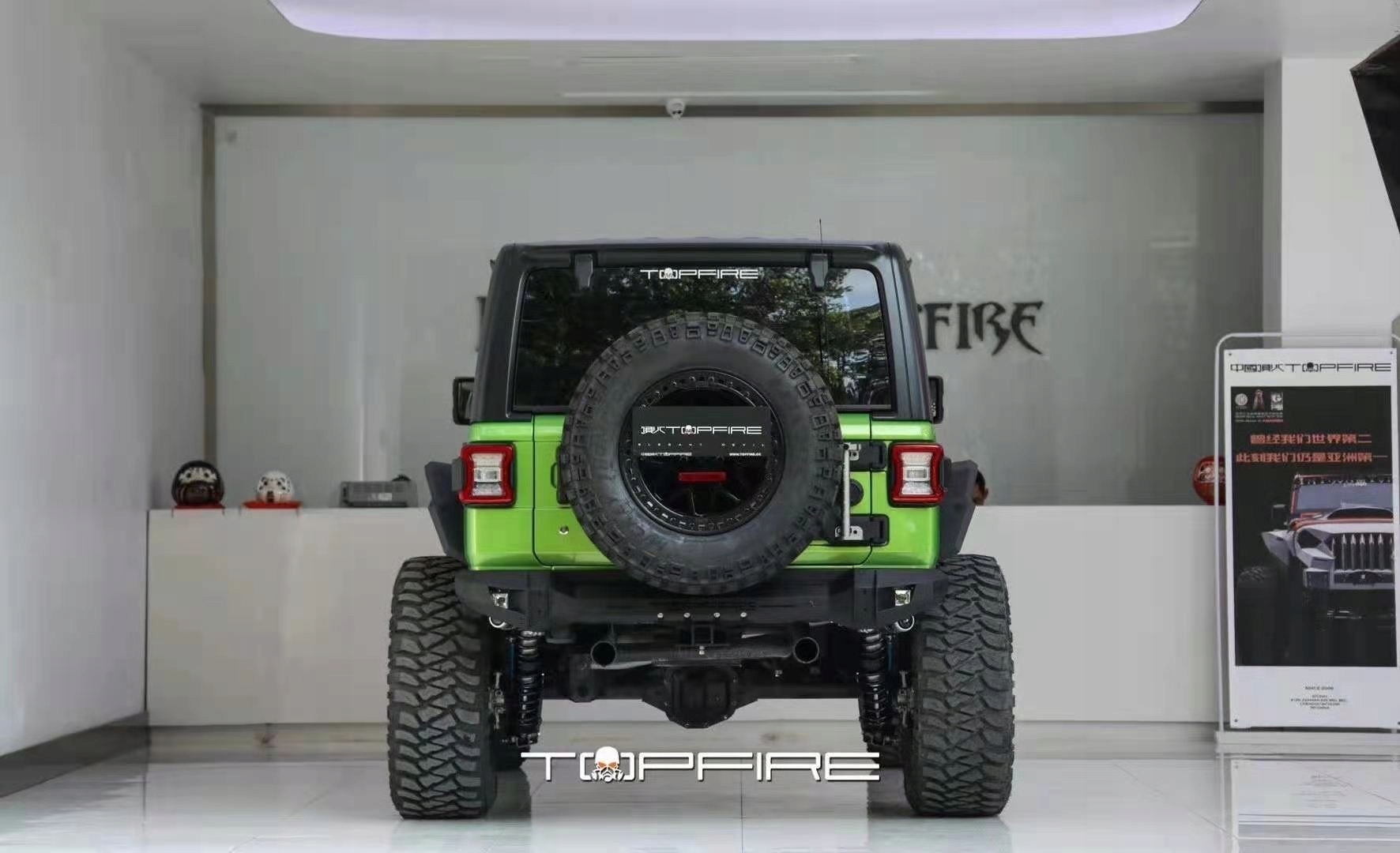 nárazník zadní TopFire Marauder Jeep Wrangler JL, Skladom v EÚ — foto 1