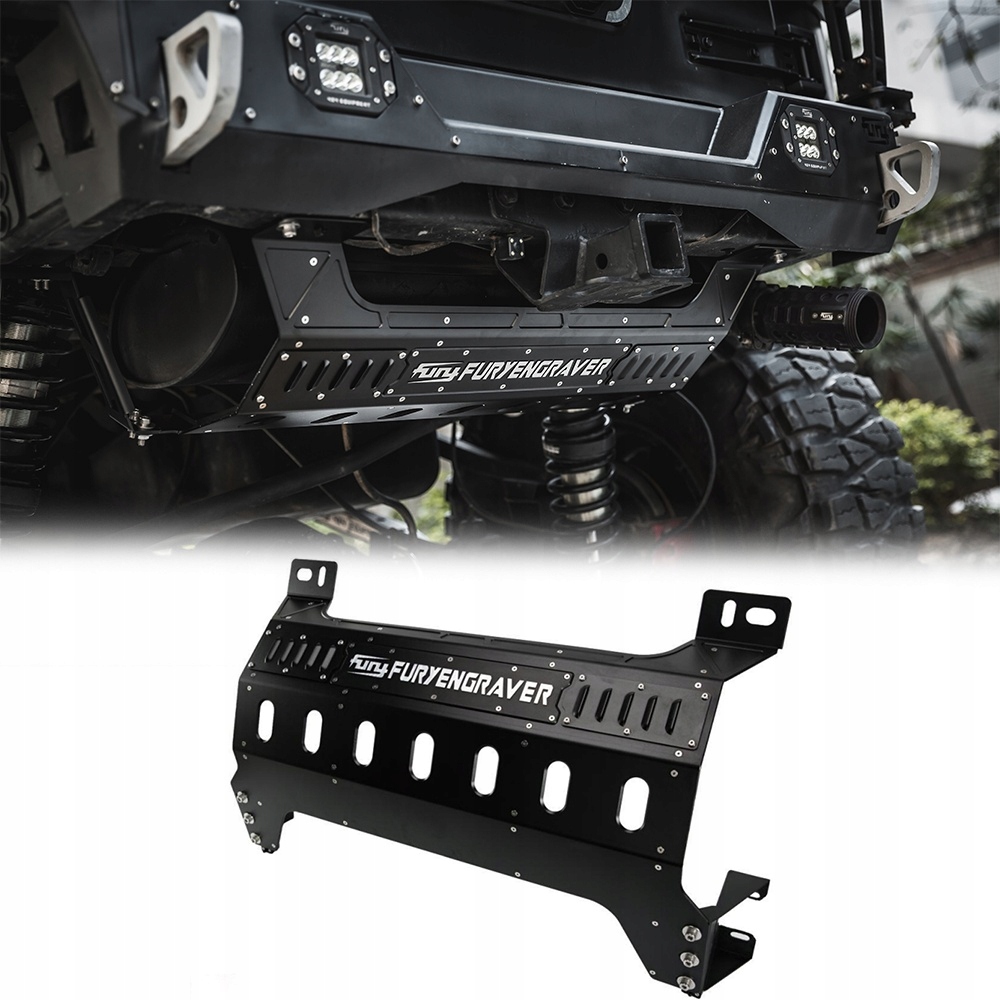 kryt tlumiče výfuku FURY Jeep Wrangler JL/ JK, Skladom v EÚ — foto 1