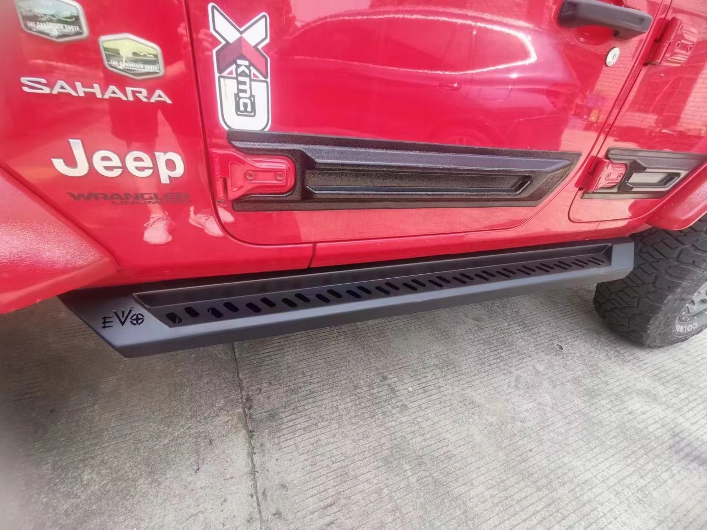Progi stalowe EVO Jeep Wrangler JLU, Skladom v EÚ — foto 1