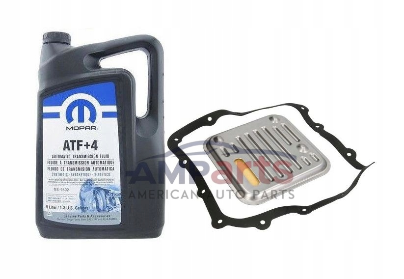 Chrysler Pacifica 2004-2007 Olej MOPAR ATF+4 + Filtr automatické převodovky, Skladom v EÚ — foto 1 | AMECAR Chrysler Pacifica 2004-2007 Olej MOPAR ATF+4 + Filtr automatické převodovky, Skladom v EÚ — foto 1