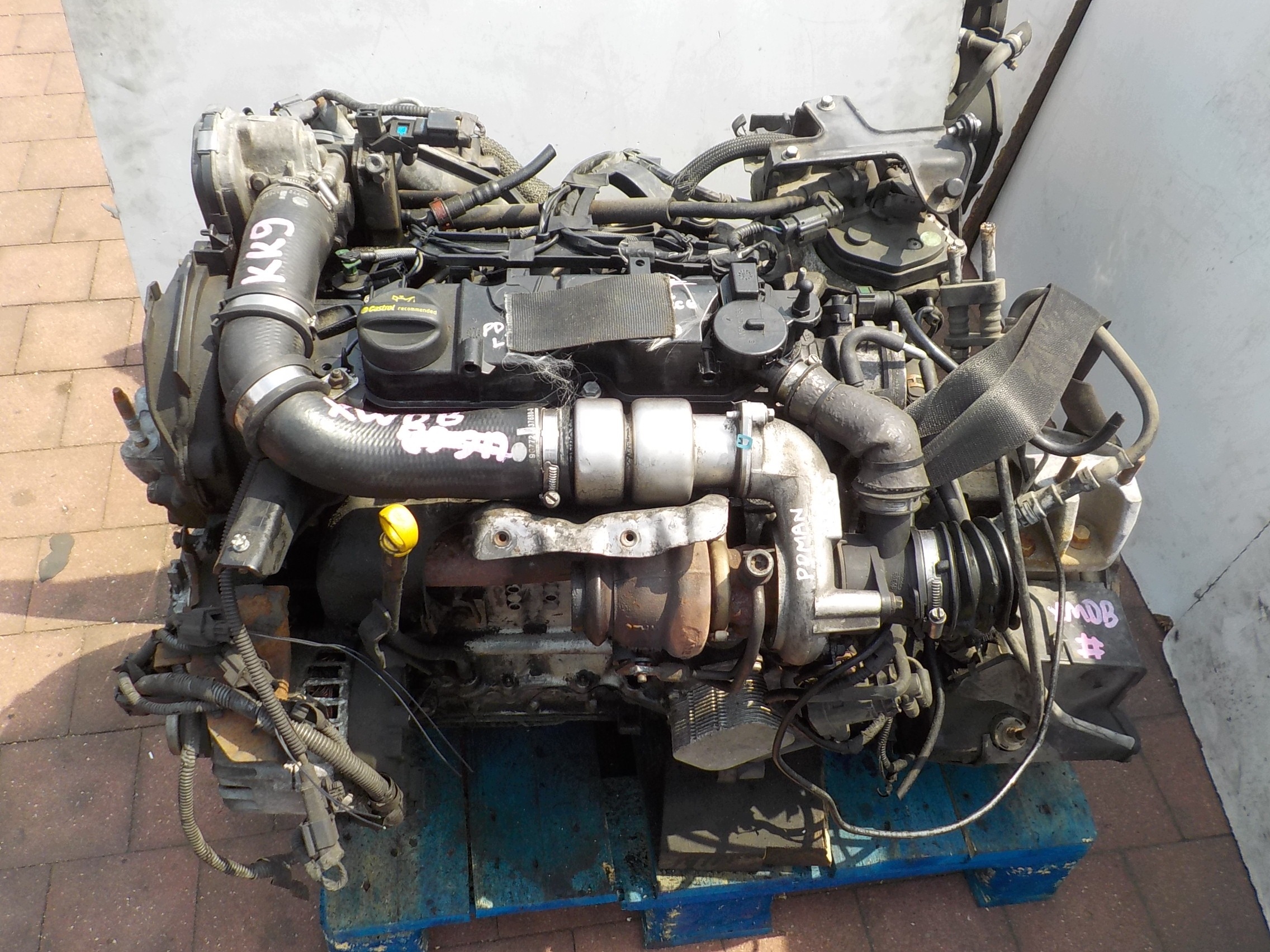 Ford Connect Ii 16r 1.5 Dci Xwdb kompletní motor Film, Skladom v EÚ — foto 1
