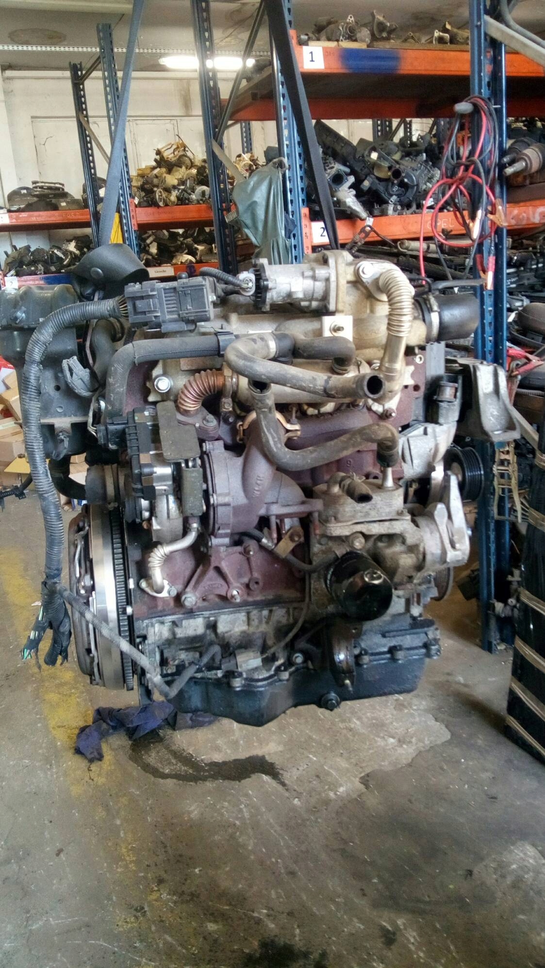 kompletní motor KKDA 1.8 TDCI 115 Ford Focus MK2, Skladom v EÚ — foto 1