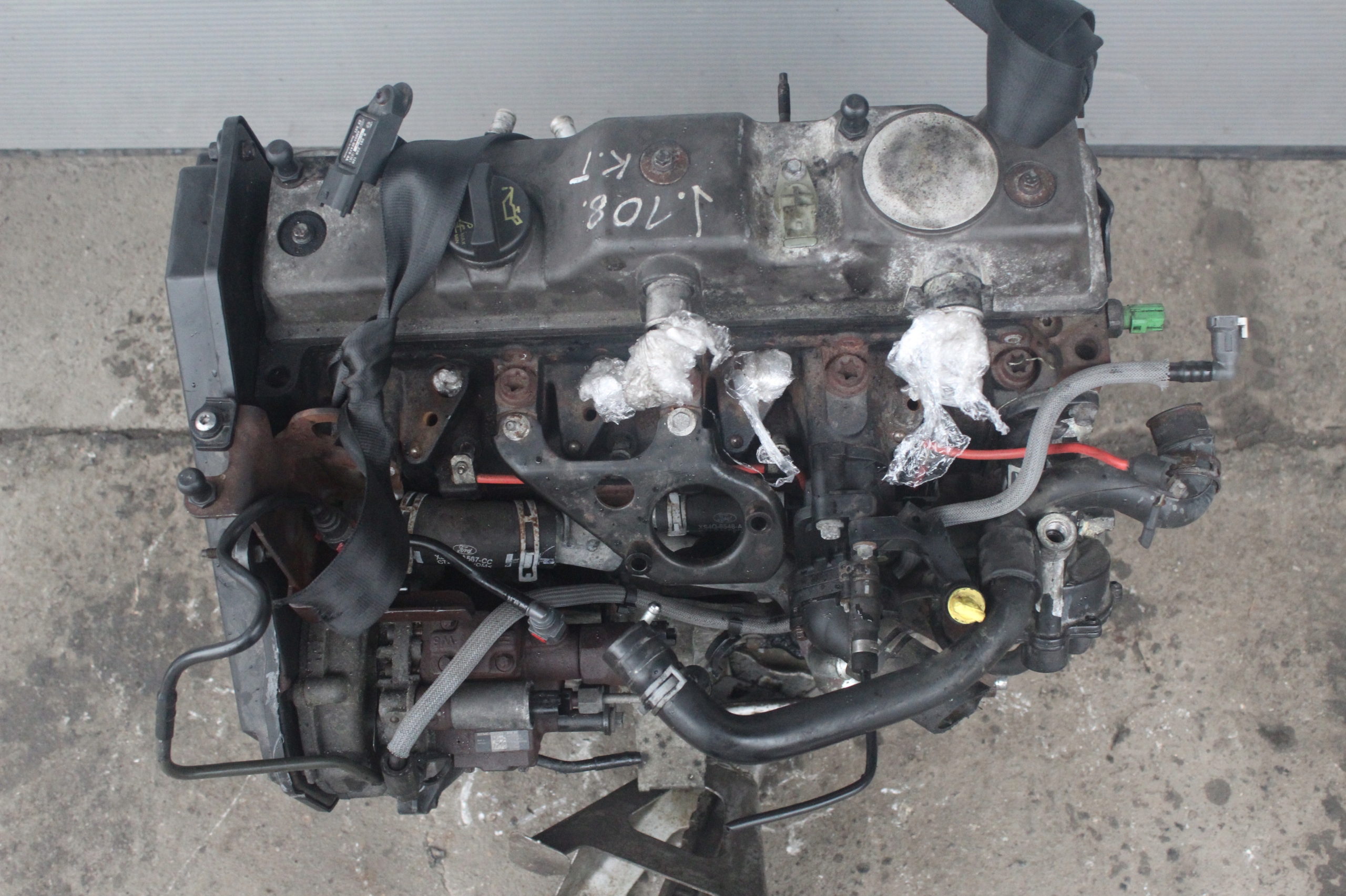 kompletní motor Ford Focus C Max 1.8 Tdci 115km Kkda, Skladom v EÚ — foto 1