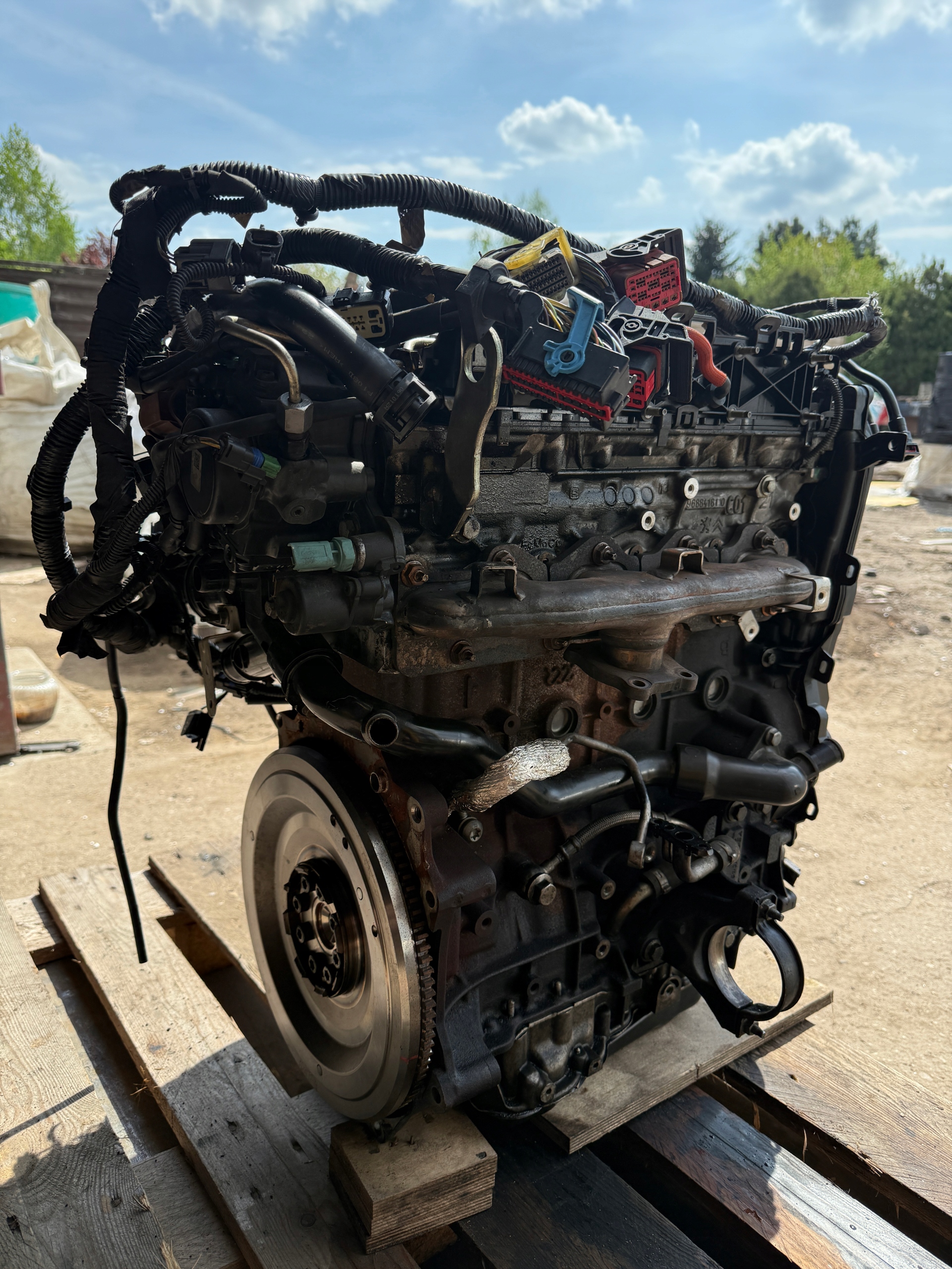 kompletní motor Ford Focus MK3 2.0 TDCi 85 kW / 115 KM EU ORG, Skladom v EÚ — foto 1