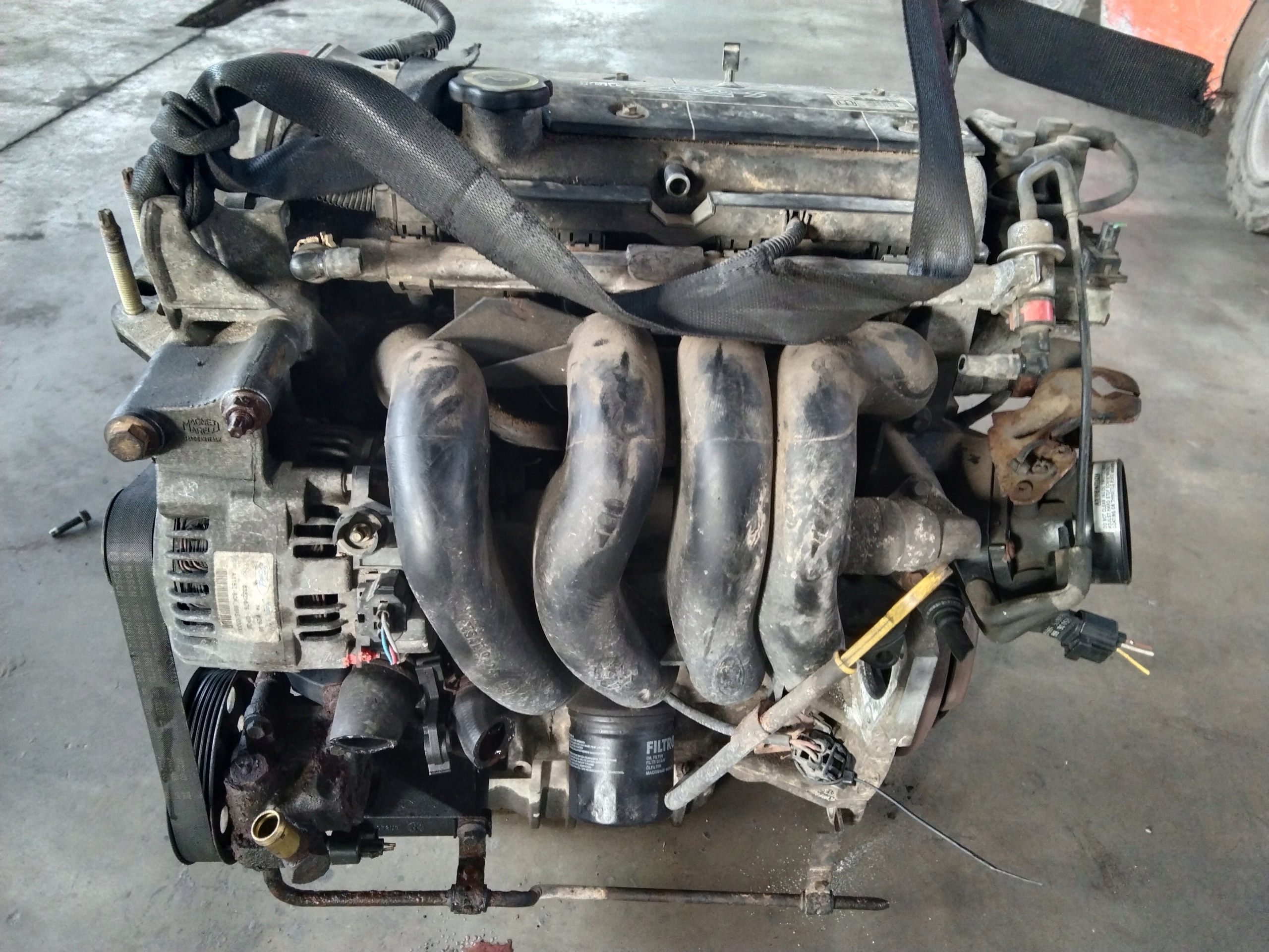 Ford 1.6 16v kompletní motor Fydc Montaz (ok), Skladom v EÚ — foto 1