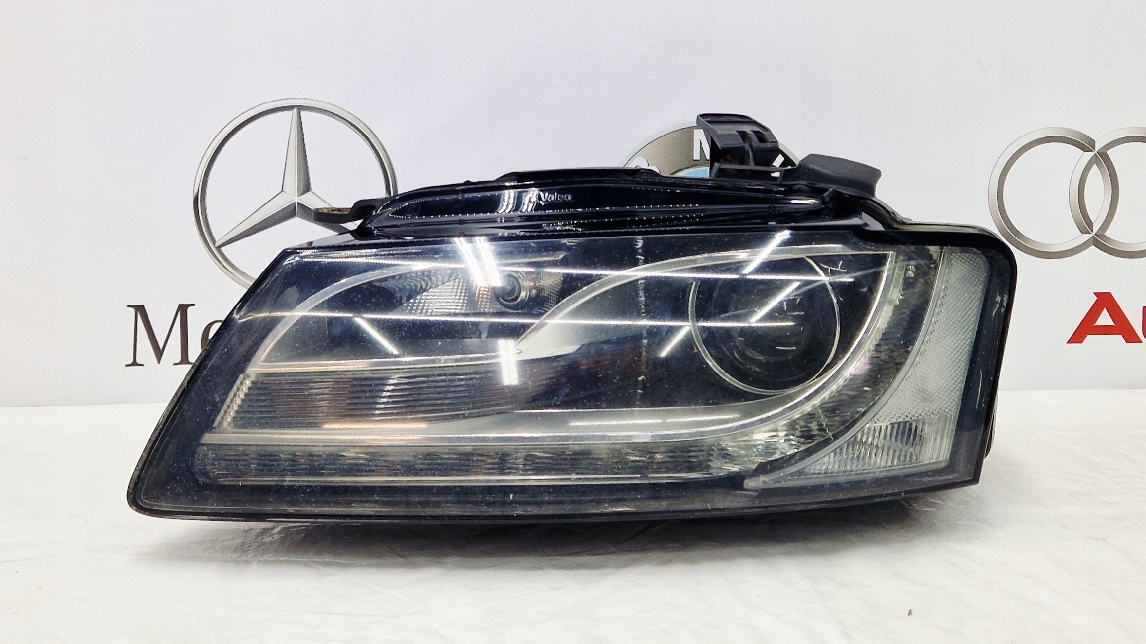 Audi A5 originál světlomet levá Bi-xenon LED kompletní - OE 8t0941003al - Uk, Skladom v EÚ — foto 1