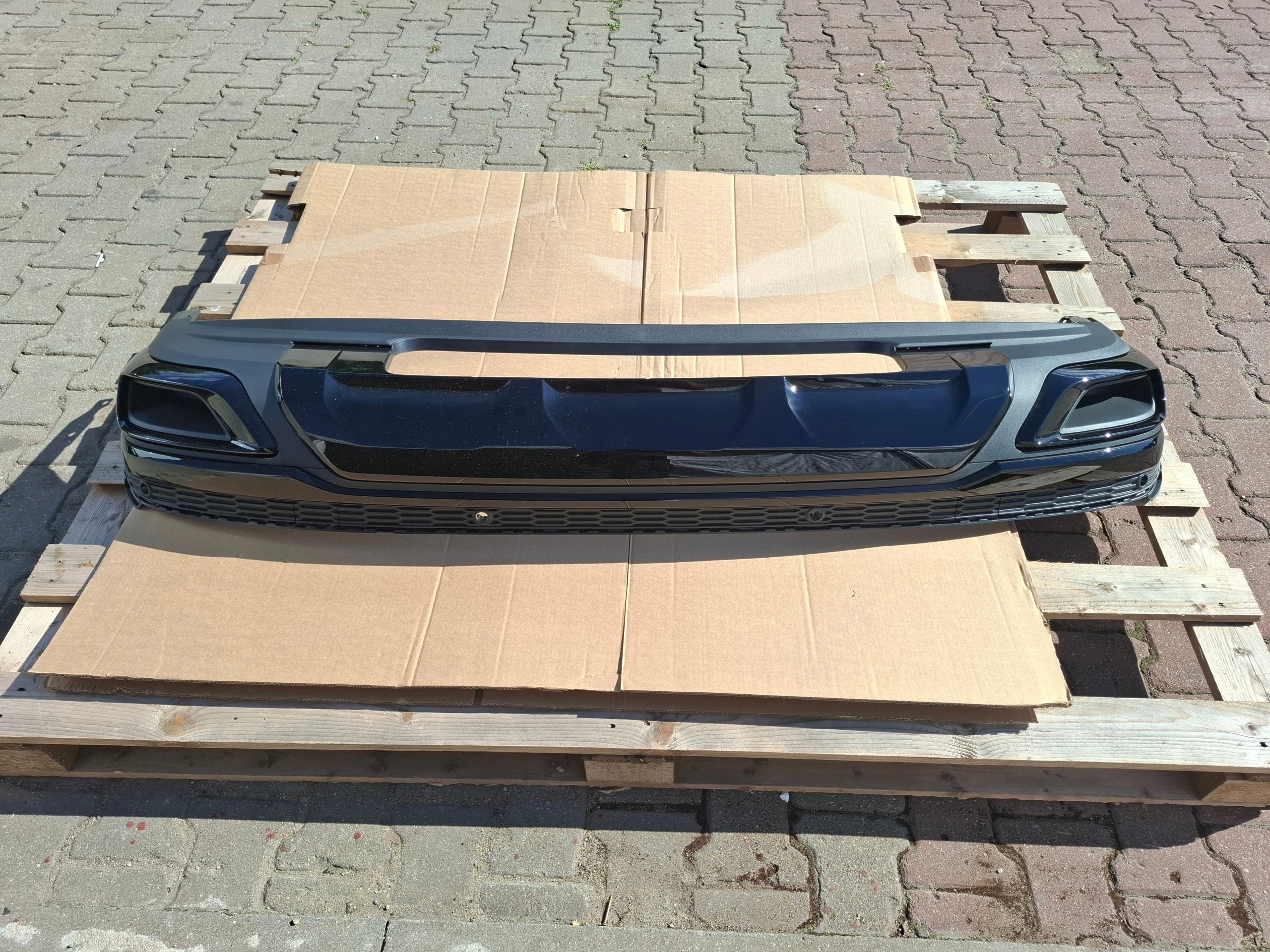 Audi Q7 4m0 S-line facelift 19- nárazník zadní, Skladom v EÚ — foto 1