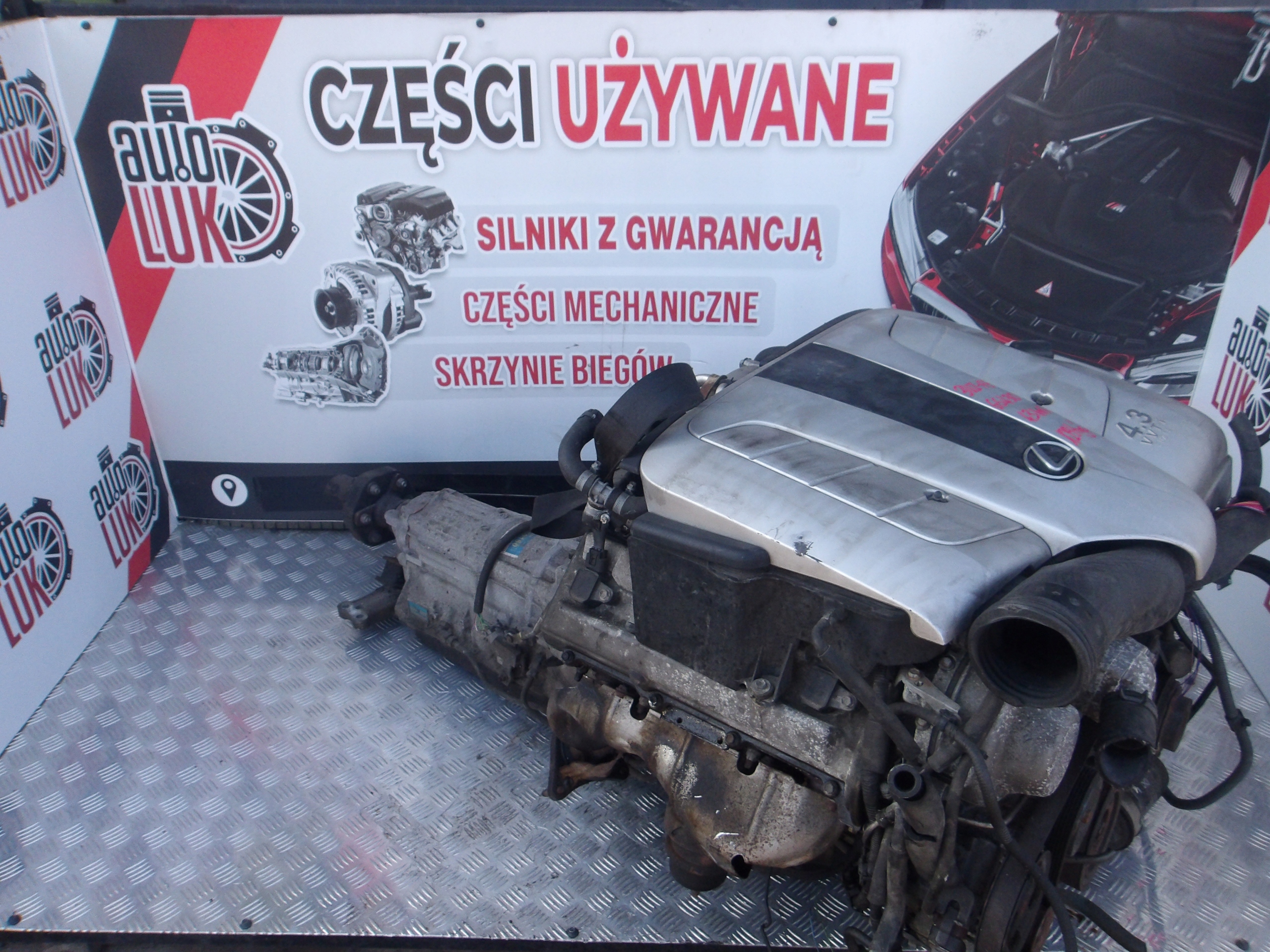 kompletní motor Lexus Ls430 4.3 Vvti 3uz-fe 129 Tys, Skladom v EÚ — foto 1